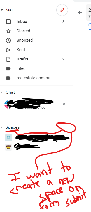 Google Workspace - 創建空間 - Google Apps 腳本