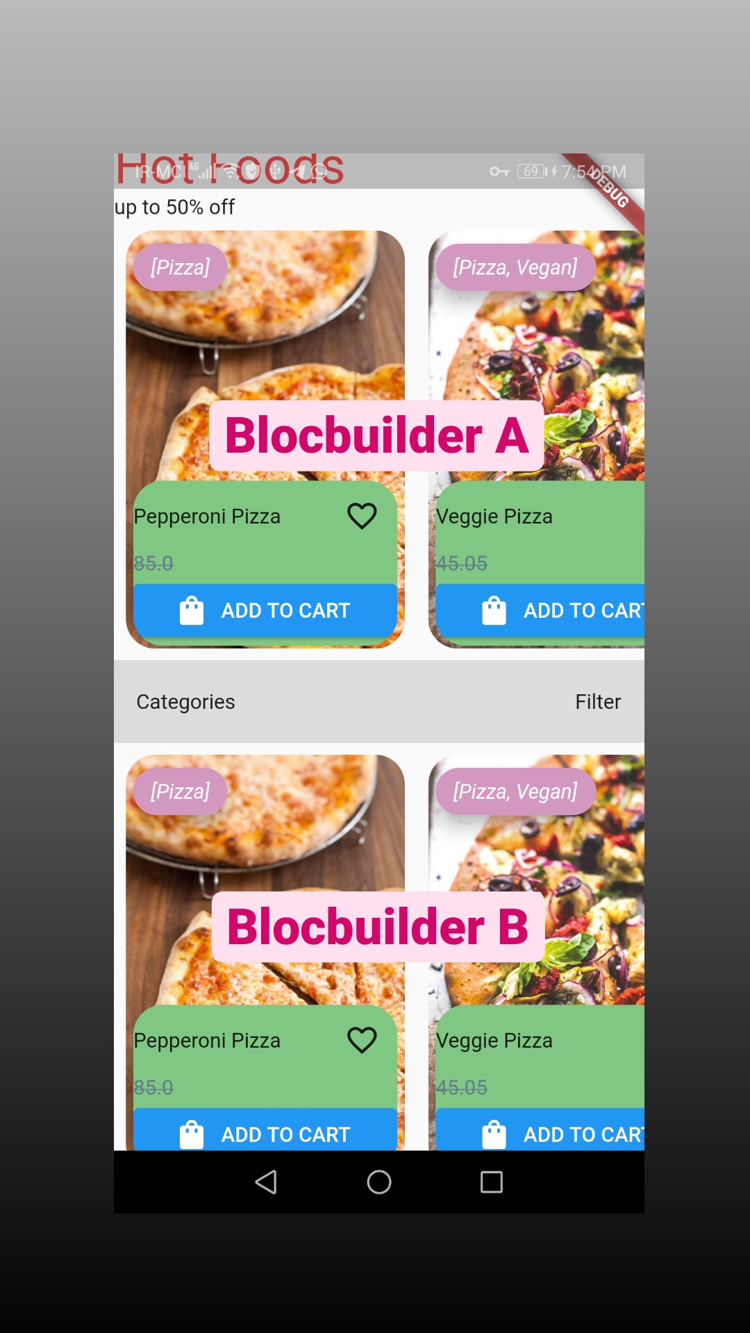 Flutter Bloc - 有沒有辦法在螢屏中提供不同的 bloc 實體
