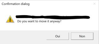 如何在新視窗中重現 MessageBox 的相同布局？