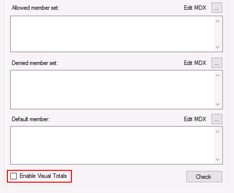 SSAS OLAP 多維資料集：具有多維資料集角色的行級安全性