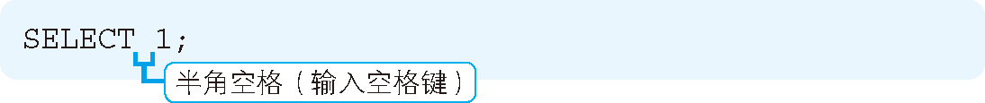 輸入 SQL 陳述句