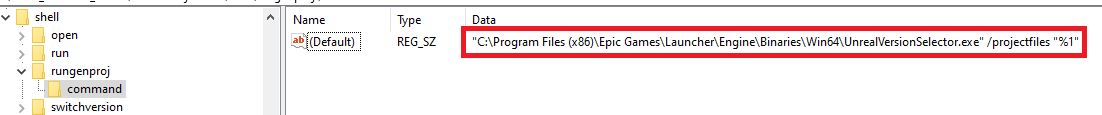 如何使用批處理檔案從虛幻引擎 .uproject 檔案生成 Visual Studio 專案檔案？