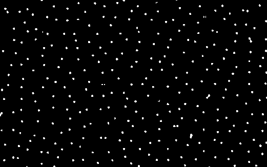 從 Python / OpenCV 中掃描列印的網格點的特征提取