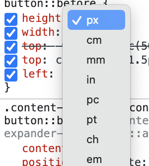 Google Chrome 更新 - 從 Inspector CSS 復制代碼時出現問題