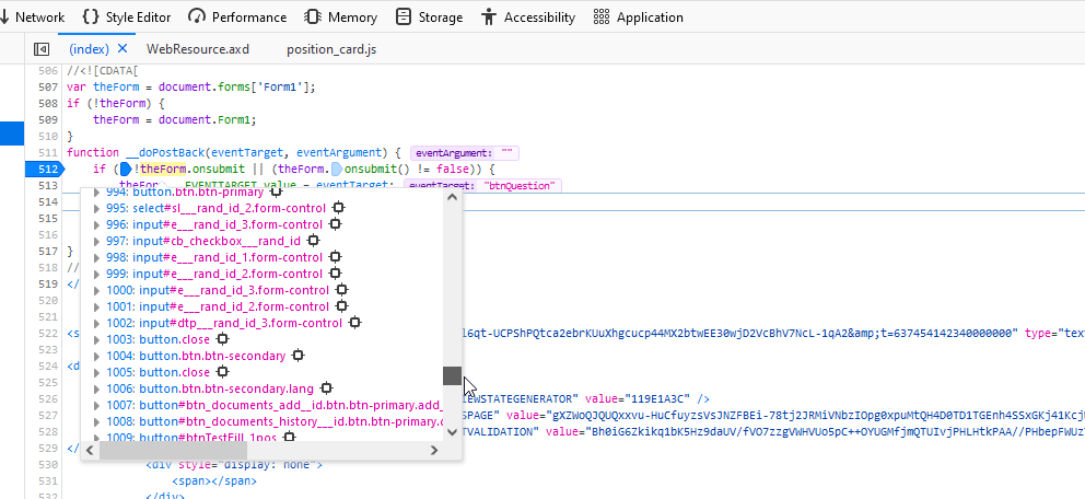 ASP.NET Classic 不使用 WebForm_PostBackOptions 的默認選項創建按鈕回發