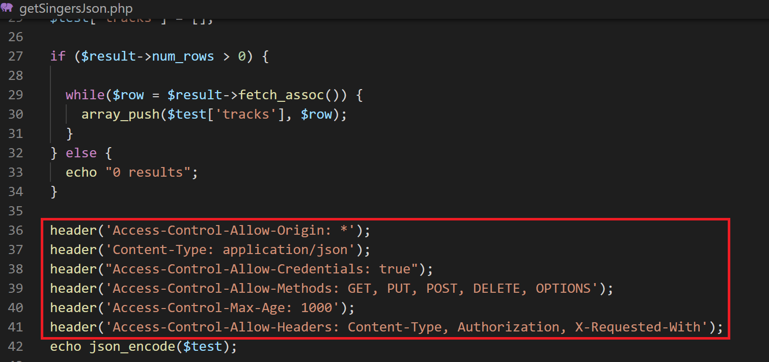 php 構建 api 上的 CORS 問題