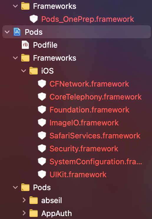 命令 PhaseScriptExecution 因非零退出代碼失敗 - 使用 CocoaPods