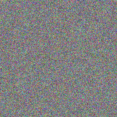 如何使用python創建具有每個點的RGB值的NumPy影像陣列？