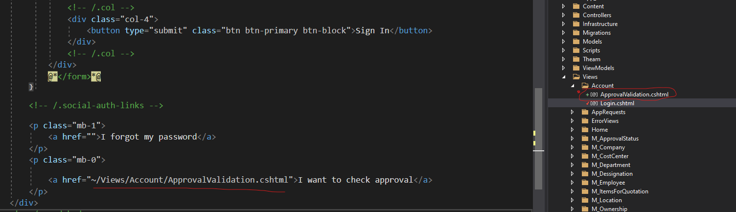 將文本鏈接到 ASP.NET MVC 中的另一個頁面