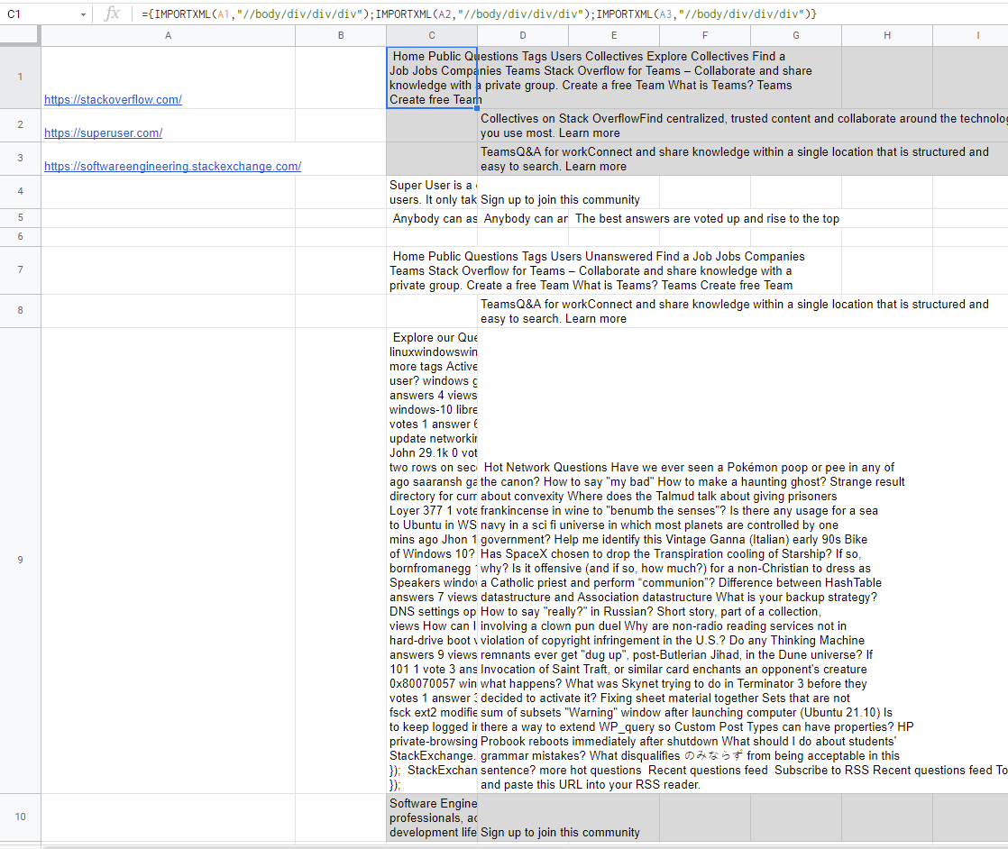 下一個可用行中的 Google Sheets Increment 公式