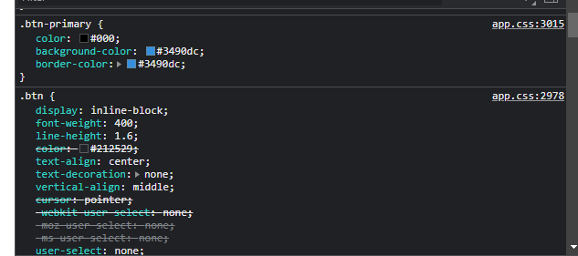 Bootstrap 5 的按鈕文本是黑色而不是像他們的演示一樣的白色