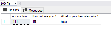 SQL Server 使用資料透視/轉置