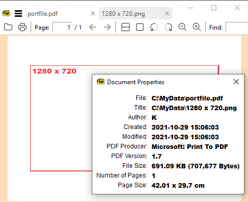 UWP C# 將 png 轉換為 pdf