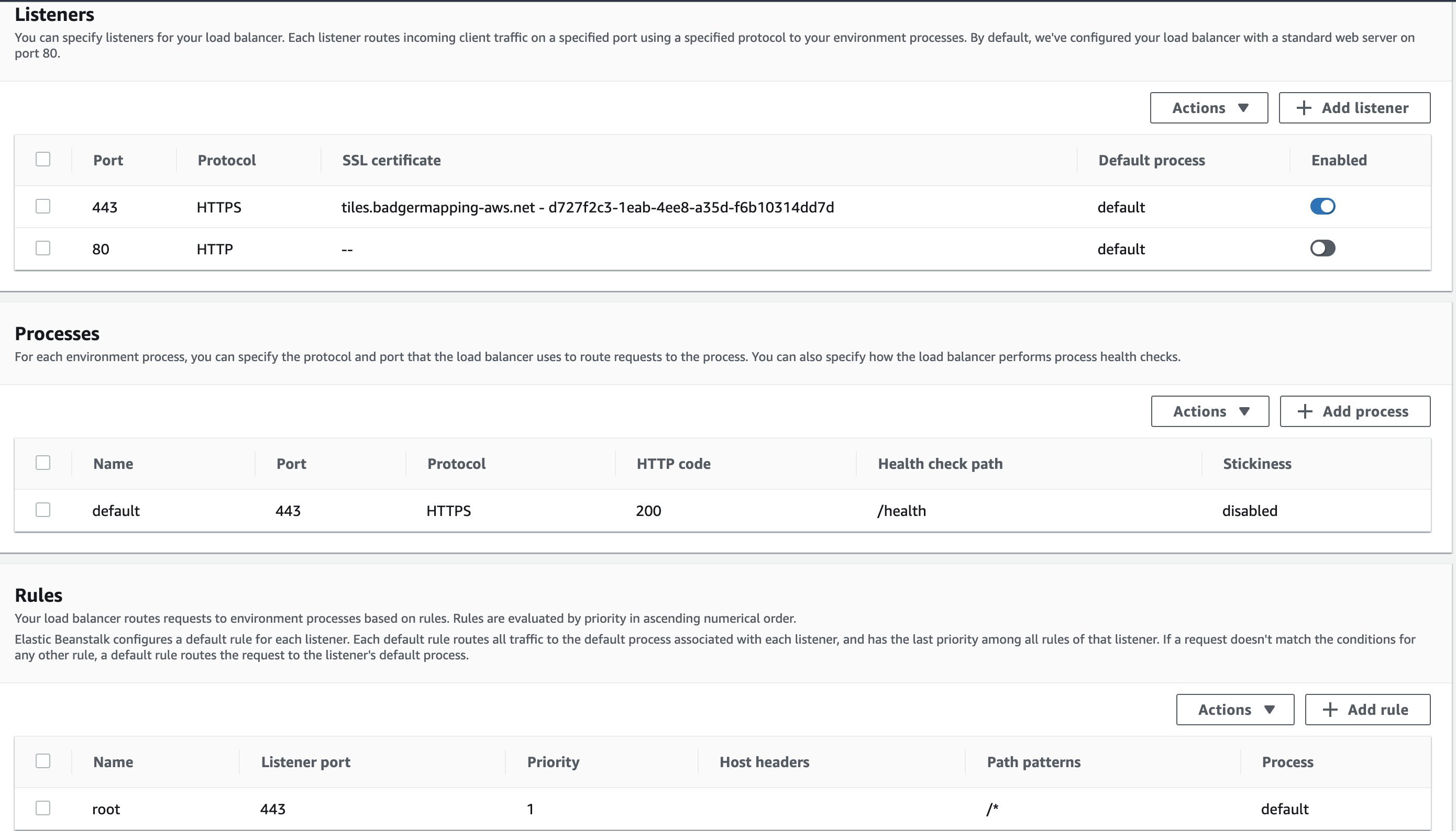 ALB 不會將流量重定向到我的 EC2 實體 Elastic Beanstalk