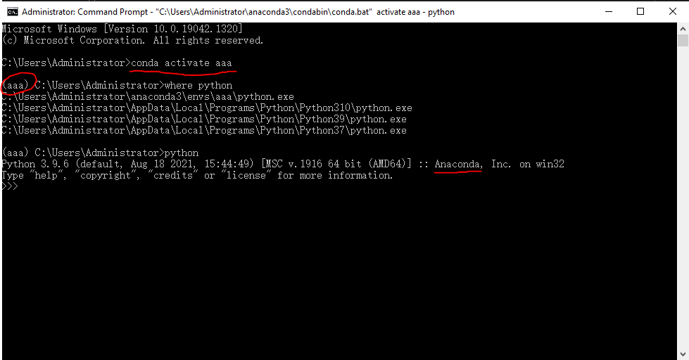 OpenCV 無法使用 anaconda 匯入根目錄外