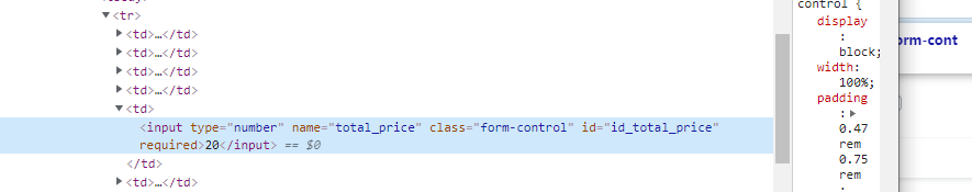 為什么從帶有 javascript 的模板中看不到乘法的結果，但在 chrome 開發工具中檢查元素時卻看到了？