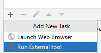 Android Studio shell 腳本構建配置獨立運行，但不是在 Windows 上作為前置步驟