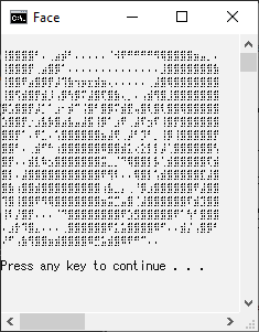 文字藝術/橫幅未出現在 cmd 提示中（Unicode/ASCII）