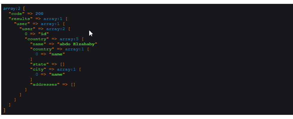 php中按鍵重構多維json