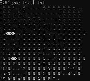 文字藝術/橫幅未出現在 cmd 提示中（Unicode/ASCII）
