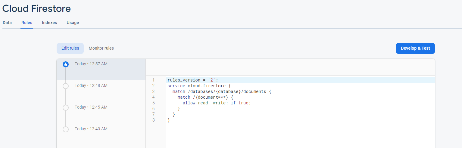 訪問 Firestore 時權限被拒絕 (grpc_status :7)