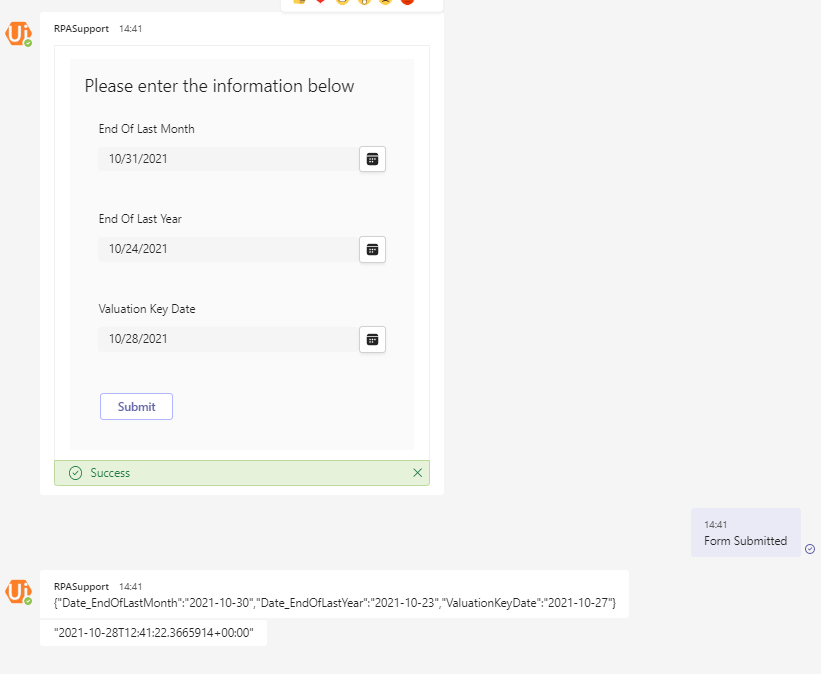 為什么 Adaptive Card Input.Date 從所選日期中減去 1 天？