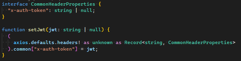 如何使用 Typescript 在 axios 中設定默認標題