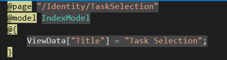 更改 ASP.Net Core 5 中的默認頁面