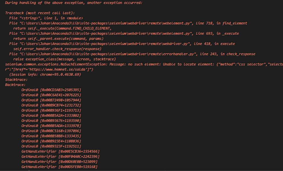 使用 Python selenium 查找 href 鏈接