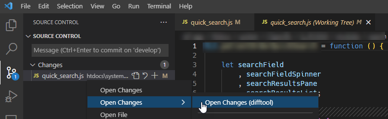 如何從命令列使用 BeyondCompare，但在 VS 中使用 Visual Studio diff？