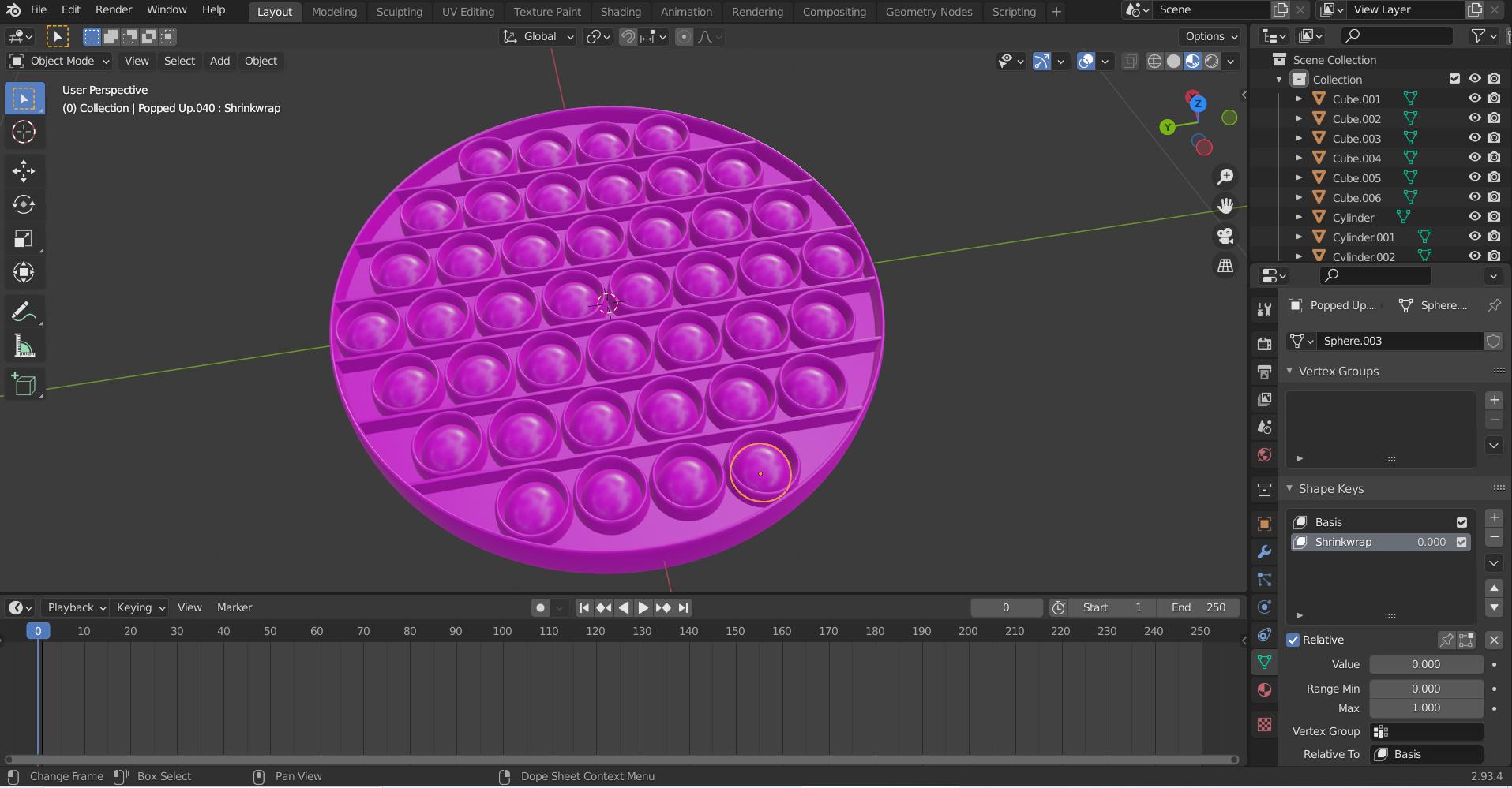 無法將影片從 Blender 匯出到 Unity