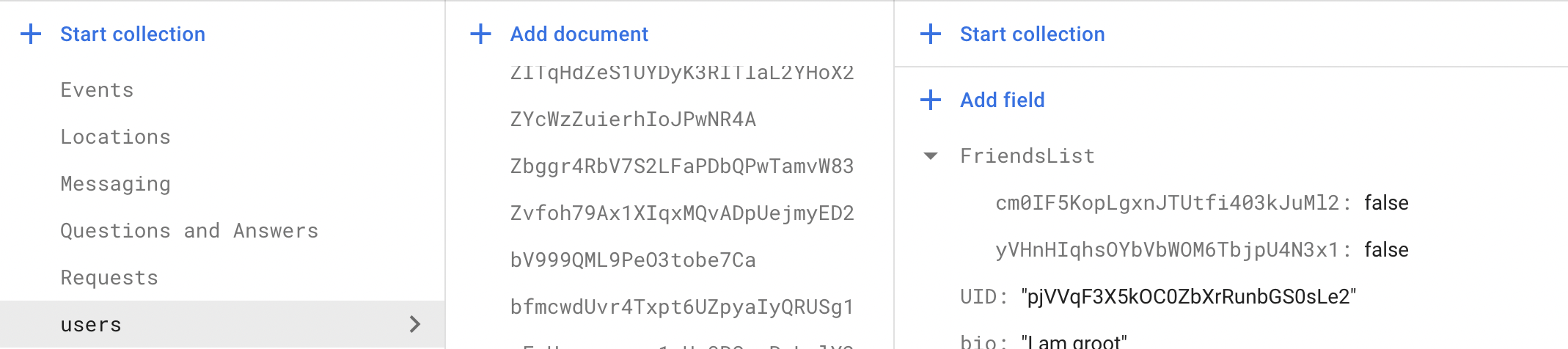 Firebase 洗掉欄位中的特定內容