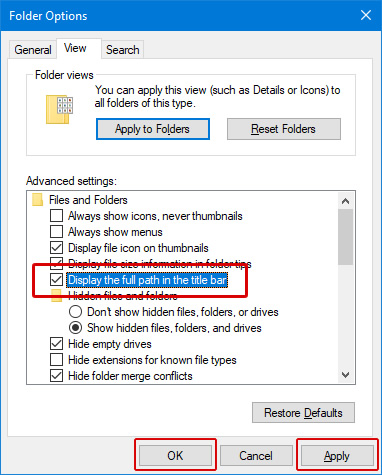 如何在 Windows 10 上的分組目錄的任務欄上顯示完整目錄名稱