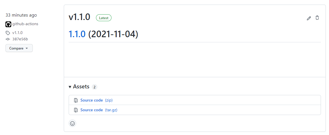 如何將構建檔案作為資產添加到 Github 中的發布中？