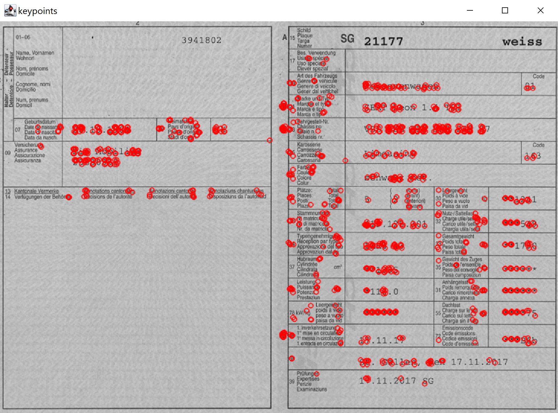 使用opencv裁剪汽車檔案中的框
