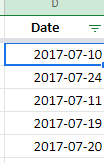 為什么我在 Google 表格上的日期總是出錯？