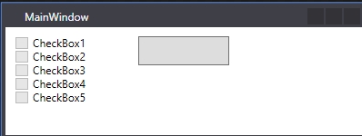 如何通過單擊一個按鈕并且僅使用 XAML 來選中或取消選中每個復選框？