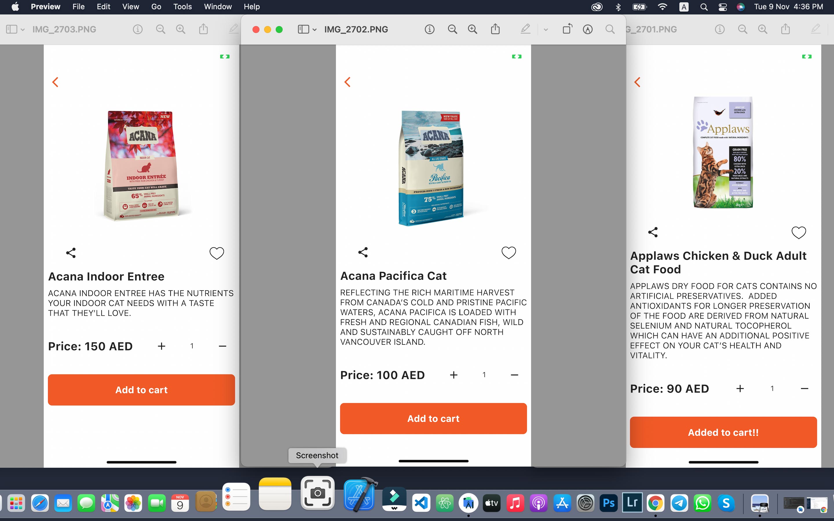 Flutter，嘗試檢查商品是否已添加到用戶的購物車中，但該功能僅發生