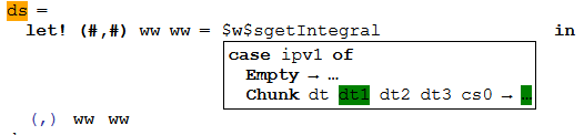 為什么replicateM (length xs) m 比sequenceA (fmap (const m) xs) 更有效？
