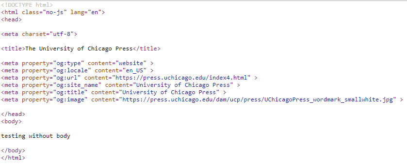 Facebook 打開圖形抓取器看不到 HTML