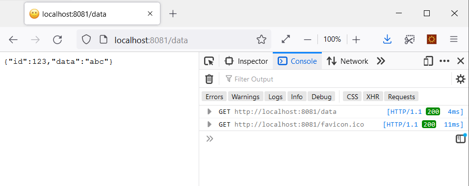 在 Firefox 上獲取 JSON 時,favicon.ico 被 CSP 阻止