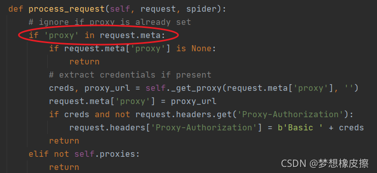 python scrapy 代理中間件，爬蟲必掌握的內容之一