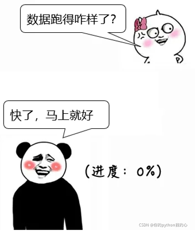 資料跑得咋樣了