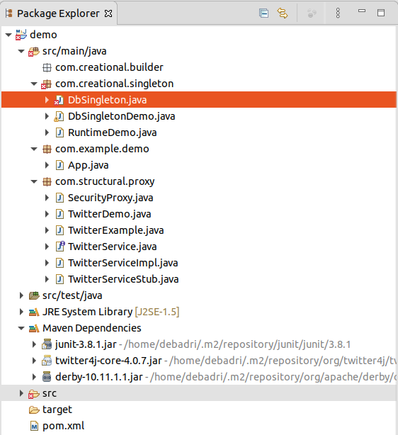 Eclipse 中的專案無法決議 Maven 依賴項中存在的 jars