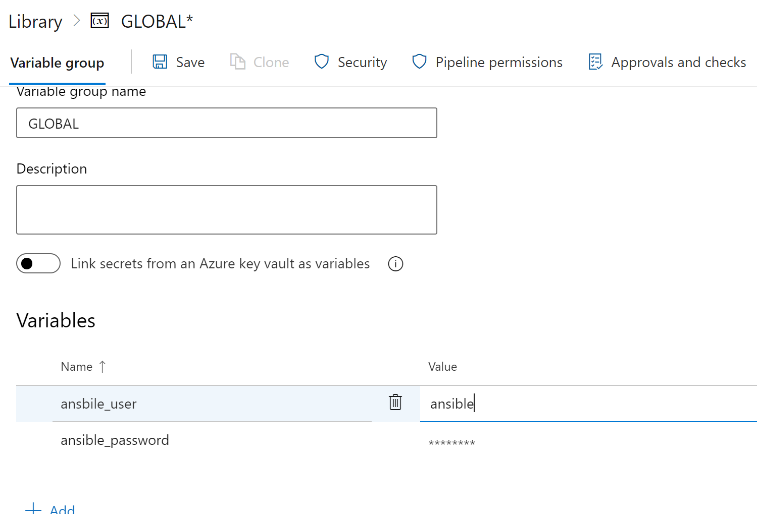 Azure DevOps 安全資訊存盤