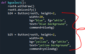 為什么當我重新打開它們時我的按鈕會重復（python tkinter）
