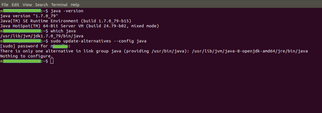 如何在 Ubuntu 中將 Java 版本 1.7 更改為 1.8？