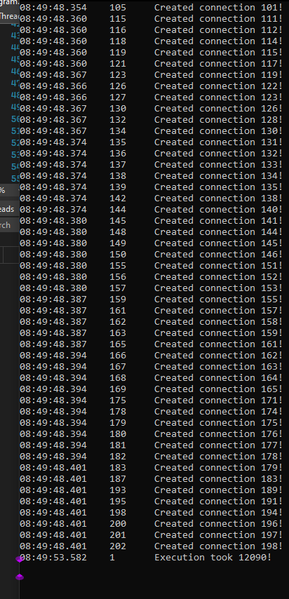 MySql.Data with 'new Thread' vs ThreadPool:使用 ThreadPool 會造成死鎖