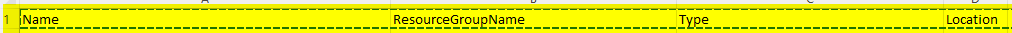 如何使用 powershell 獲取所有 Azure 訂閱和資源的串列（以特定格式）