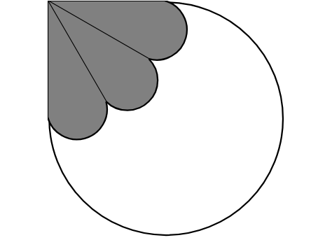 如何在 svg 圓內渲染 n 個切片？
